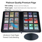 Alteagle 9 Pocket Card Binder, Fits 828 Trading Cards Side Loading Ringless Card Album for TCG and Sports Cards
