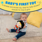 Kids Preferred DC Comics Wonder Woman Multi Sensory Activity Toy with Teethers, Crinkle Textures, and Clip for On The Go Fun for Infant and Baby Boys