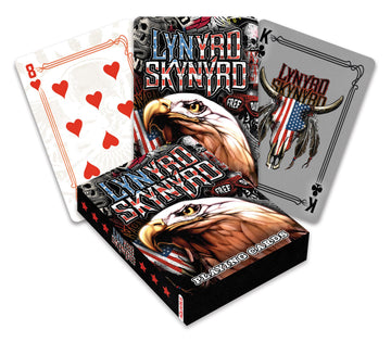 Aquarius Lynyrd Skynyrd Playing Cards - Lynyrd Skynyrd Themed Deck of Cards for Your Favorite Card Games - Officially Licensed Lynyrd Skynyrd