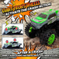 Team Power Exploding Monster Truck Toy with Explosive Crash Sounds and Lights, Smash It Up Again and Again, 8.7” Monster Truck Toys for Boys Kids Ages