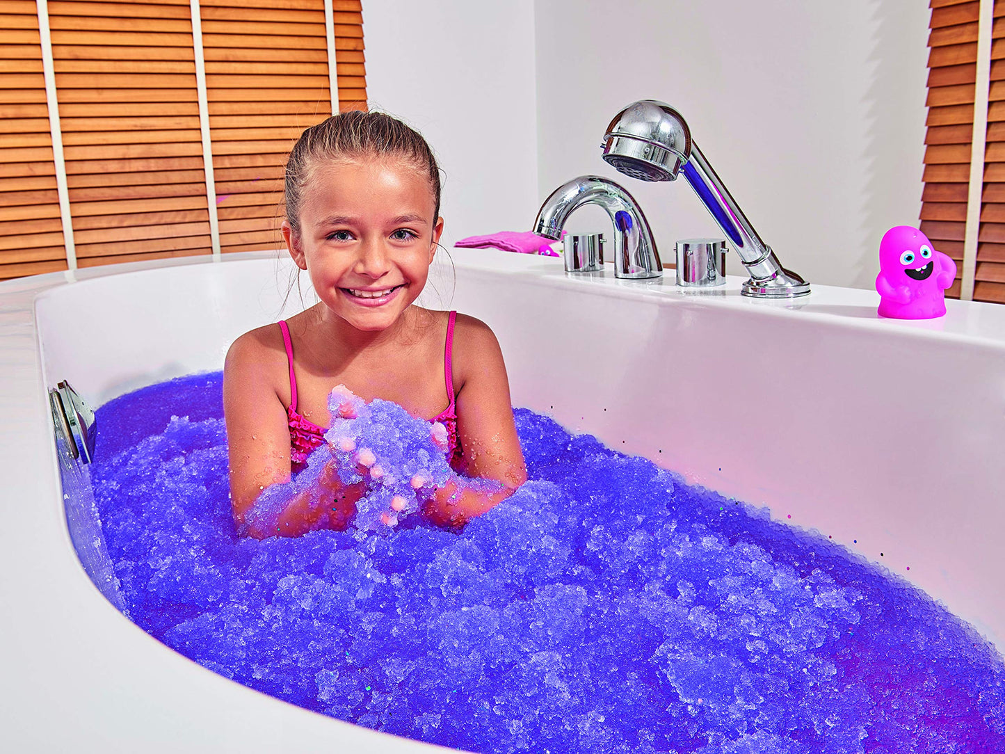 Smelli Gelli Baff Bubblegum from Zimpli Kids, 1 Bath or 6 Play Uses, Magically turns water into thick, colourful goo, Arts & Crafts for Children