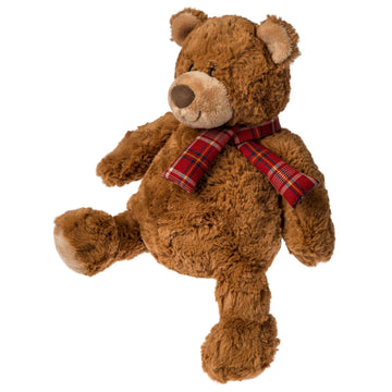 Mary Meyer Stuffed Animal FabFuzz Soft Toy, 14-Inches, Toffee Teddy