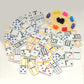 WE Games Deluxe Mexican Train Dominoes in Old-Style Wooden Box - Double 12, Colorful Dots, Family and Adult Board Games