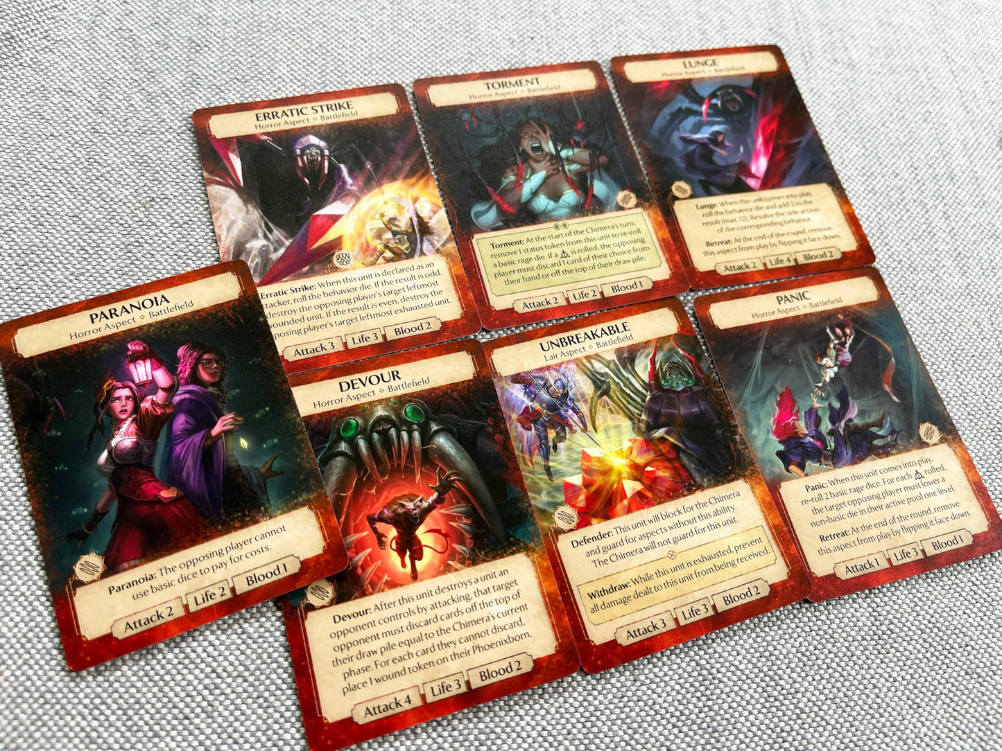 Plaid Hat Games Ashes Reborn Red Rains: The Spawn of Shadowreck Expansion | Card Game | 2 Players | Ages 14 and up | English