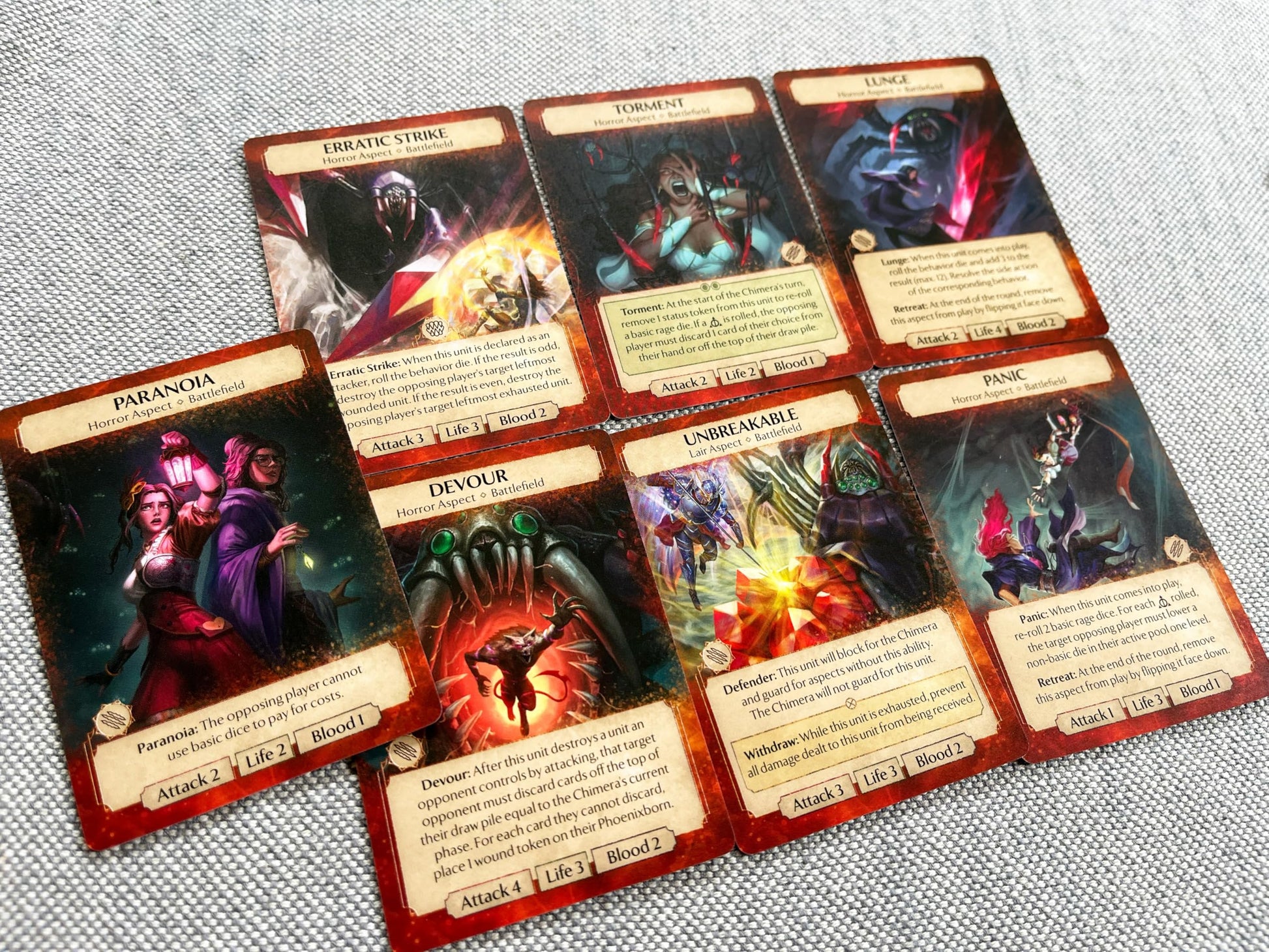 Plaid Hat Games Ashes Reborn Red Rains: The Spawn of Shadowreck Expansion | Card Game | 2 Players | Ages 14 and up | English