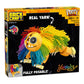 Brickcraft Poppy Playtime Chapter 4 Yarnaby Building Set with Real Yarn, 268 Piece Fully Posable Creature Action Figure, Collectible Horror Game