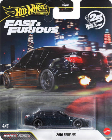 Hot Wheels Cars, Premium Fast & Furious 1:64 Scale Die-Cast Car for Collectors Inspired by Fast & Furious Movie Franchise