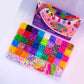 YYOODS 4000+Rubber Band Bracelet Kit, Loom Bracelet Making Kit for Kids, Rubber Bands Refill Loom Set, Rubber Bands for Bracelet Making Kit for Kids