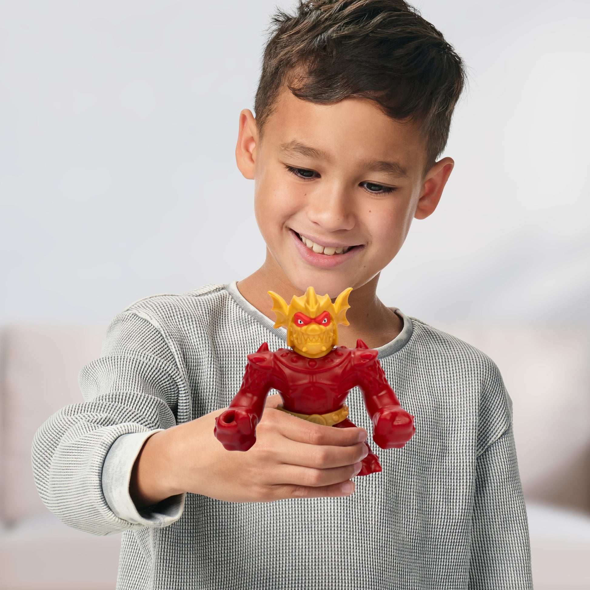 Heroes of Goo JIT Zu Stretch Strikers Hero Pack, Stretchy Action Figure Blazagon, Unique Goo Filling, Stretches Up to 3 Times Their Size, Collect All