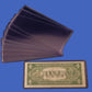 Guardhouse Currency Sleeves for Modern Banknotes 100 Pack