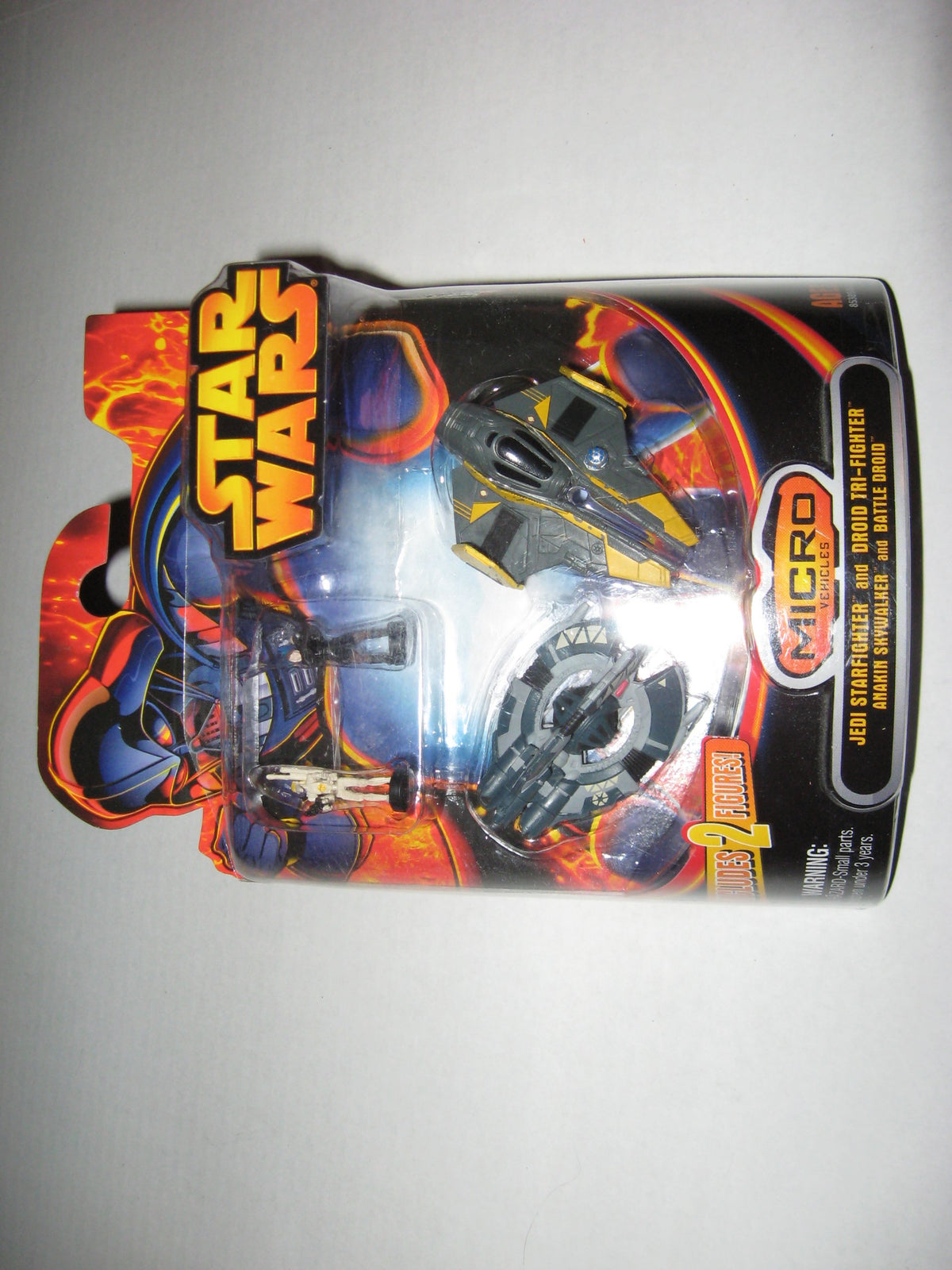 Hasbro Star Wars Micro Vechicles Jedi Starfighter and Droid Tri-Fighter