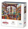 Boardwalk Bookshop 1000 Piece Jigsaw Puzzle Cozy Fun Reading Puzzles with Premium Box, Gift for Adults and Family 19"x26"