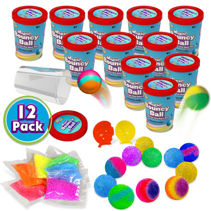 Creative Kids Make Your Own Bouncy Ball Kit - 12 Individual Packs
