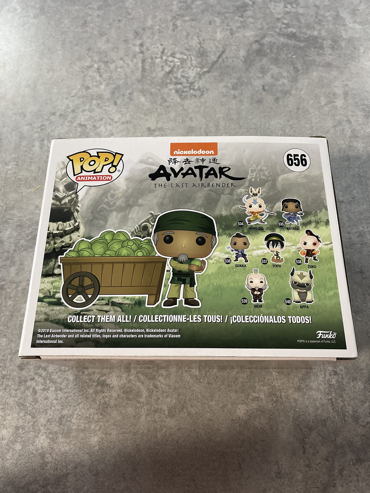 Funko POP! Animation: Avatar - Cabbage Man and Cart, Fall Convention Exclusive