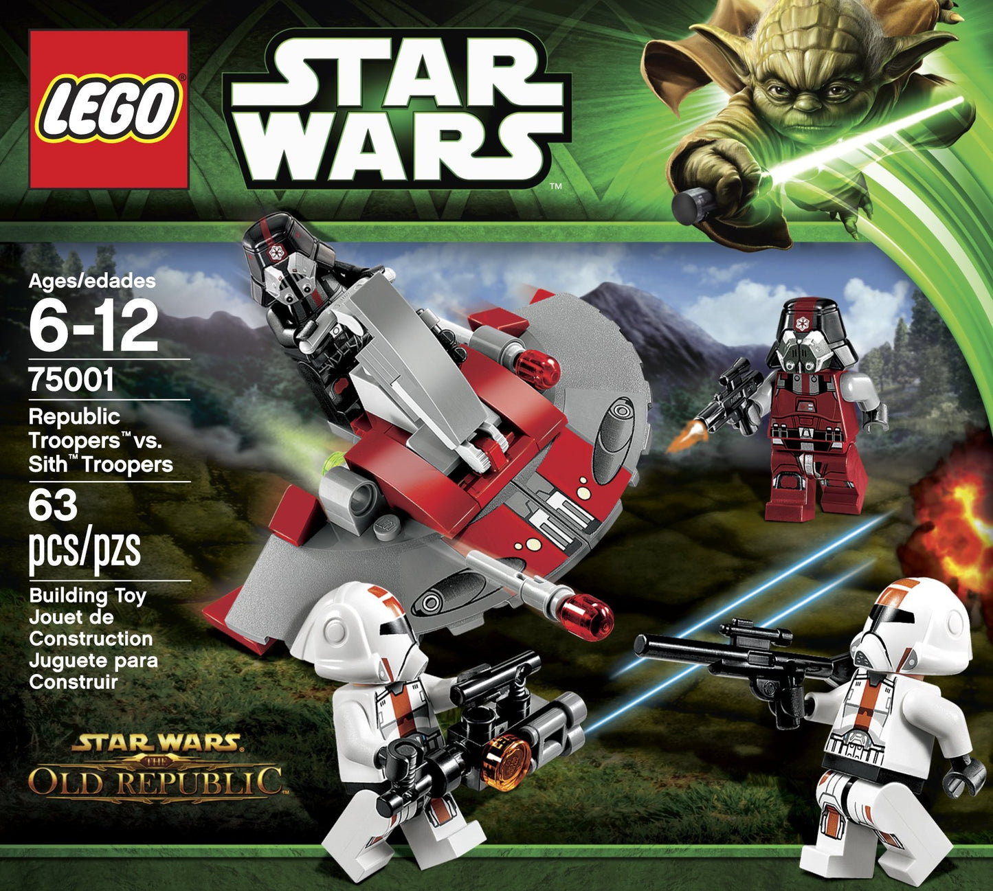 LEGO Star Wars Republic Troopers vs Sith Troopers 75002