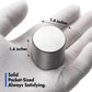 Heavenly Metals 4-Piece Cylinder 3D Puzzle for Adults - Stainless Steel Desk Toy and Fidget, Zero Tolerance Wire EDM Cut Office Gift for Men & Women
