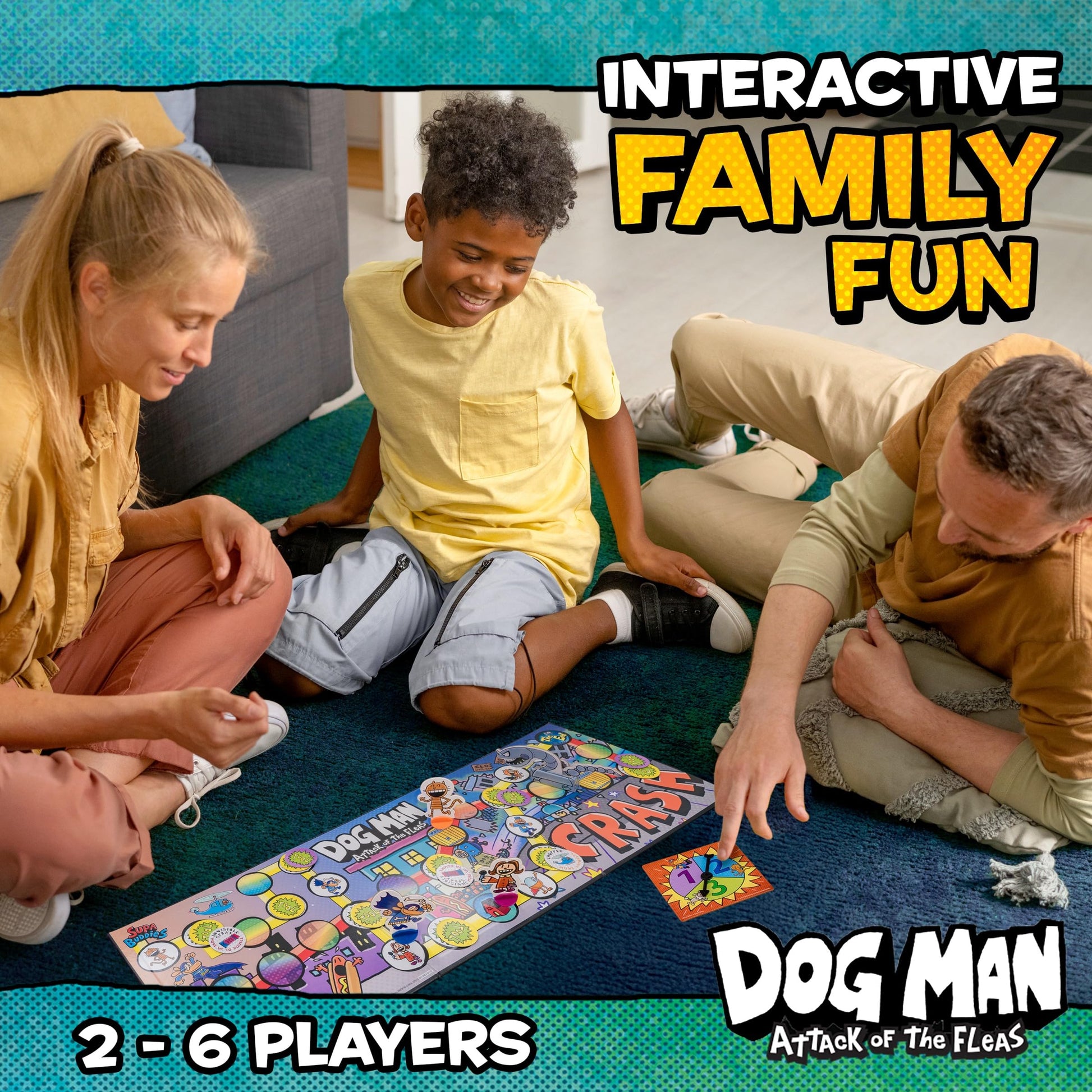 University Games Dog Man: Attack of The Fleas Game (UG-07010)