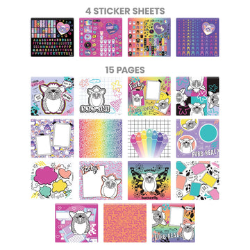 Fashion Angels Furby Color & Collage Portfolio