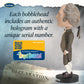 Royal Bobbles John Adams Bobblehead, Premium Polyresin Lifelike Figure, Unique Serial Number, Exquisite Detail