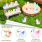 Senqiclound 50 Pack Mini Resin Ducks