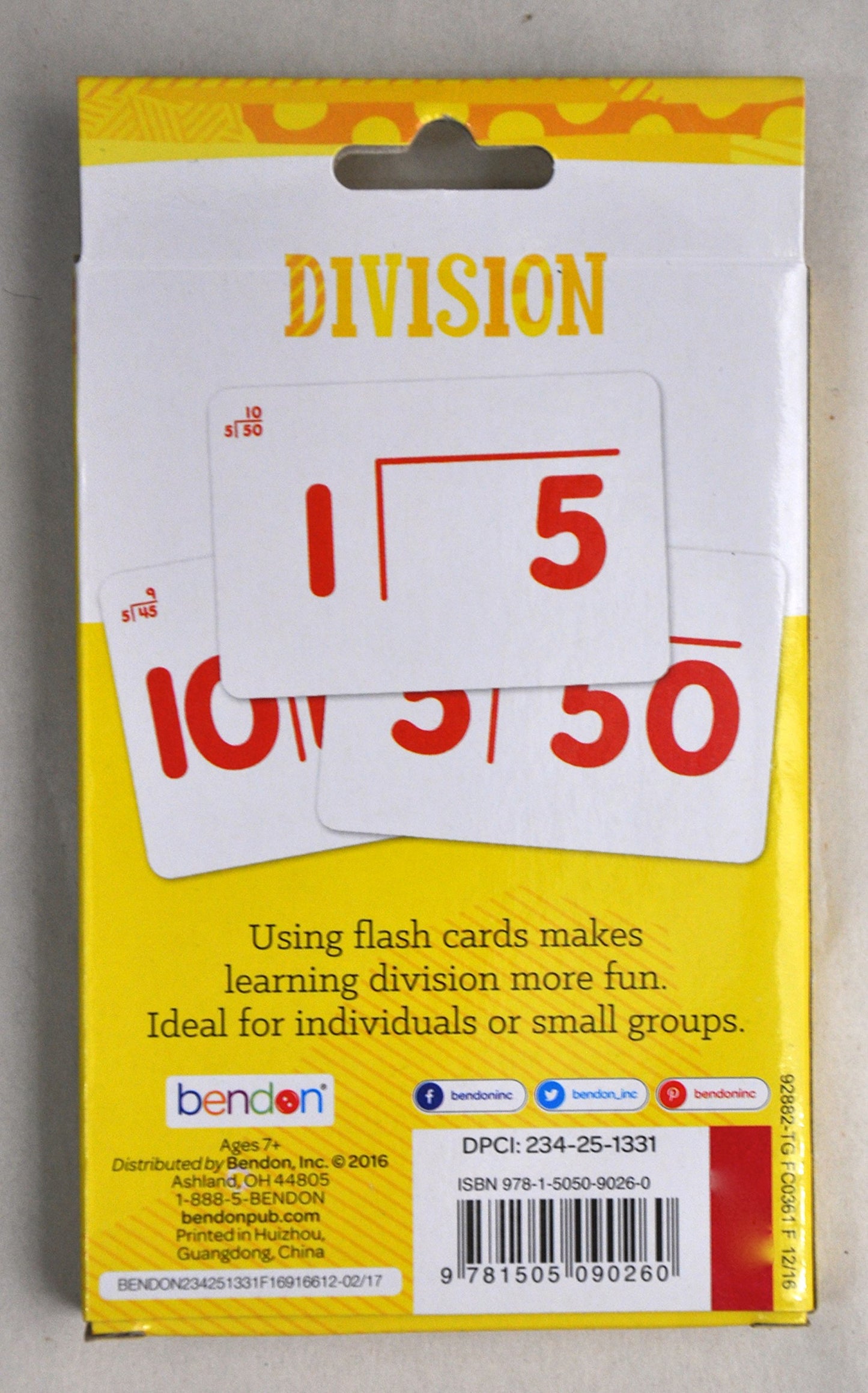 Multiplication Flash Cards and Division Flash Cards -Basic Math Skills Bundle
