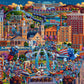 Buffalo Games - Eric Dowdle Football Town - 1000 Piece Puzzle for Adults