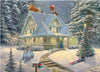 Ceaco - Thomas Kinkade Christmas Midnight - 1000 Piece Puzzle for Adults