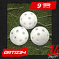 Ortiz34 Grand Slam Set- Graffiti Plastic Bat, 3 Balls, 4 Throw Down (Green/Purple)
