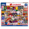 White Mountain 1000 Piece Jigsaw Puzzle Nostalgic Sports, I Love Baseball