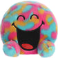 Aurora® Colorful SmileyWorld® Palm Pals™ Silly Stuffed Animal - Eye-Catching Designs - Whimsical Cuteness - Rainbow 5 Inches