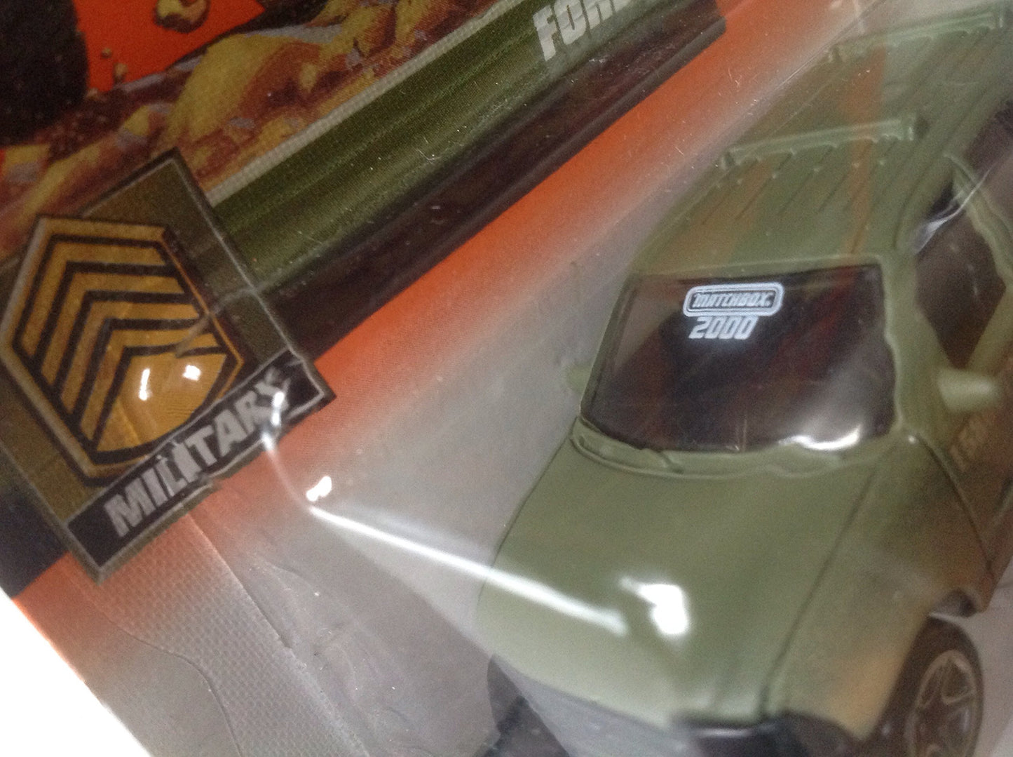 Matchbox Ford Expedition Olive Green Military Truck