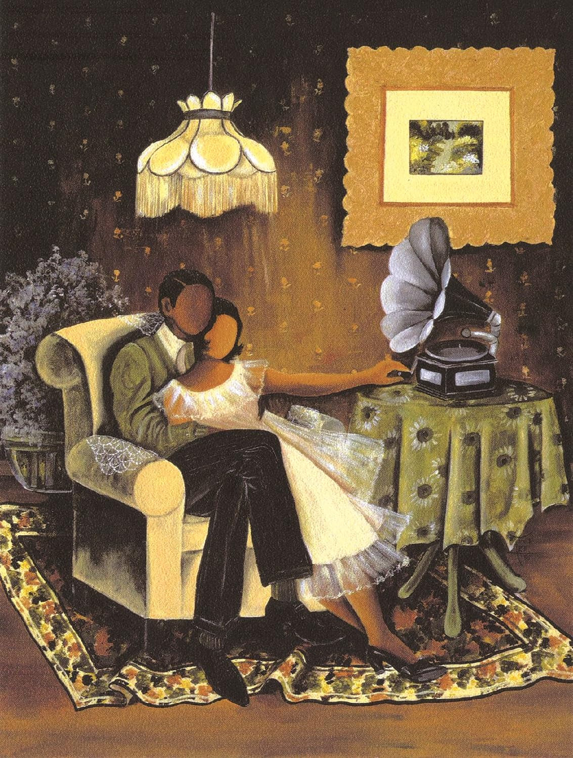 SUNSOUT INC - Love Song - 500 pc Jigsaw Puzzle by Artist: Annie Lee - Finished Size 18" x 24" - MPN# 46806
