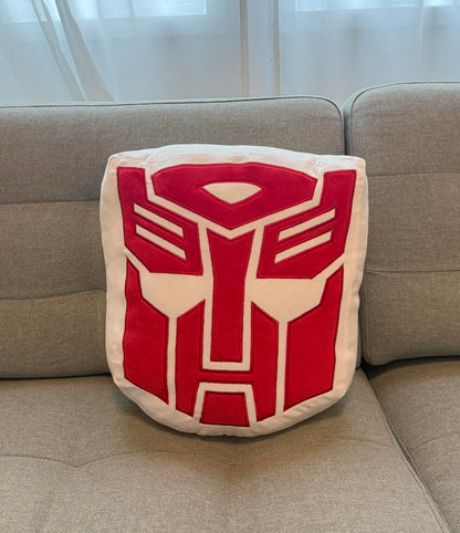 Symbiote Studios Transformers - Autobot Logo Plush Cushion - Officially Licensed Product, Soft and Cuddly Collectible for Fans and Collectors - Ideal