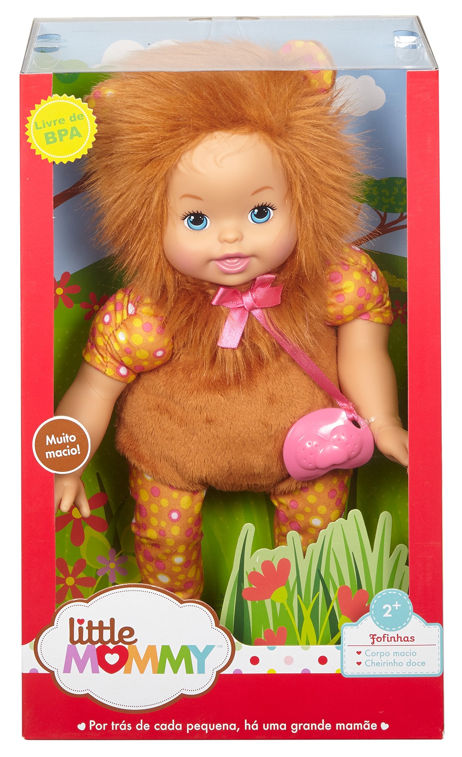 Little Mommy Dress Up Cuties Snuggly Lion Cub Doll