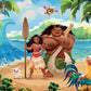 Ceaco - Disney Moana and Maui Scenic - 300 Piece Jigsaw Puzzle for Adults