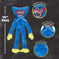 Poppy Playtime - Scary Huggy Wuggy Plush (14" Medium Plush, Series 1) [Officially Licensed]
