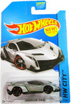 Hot Wheels - 2014 HW City 37/250 - Lamborghini Veneno (Silver)