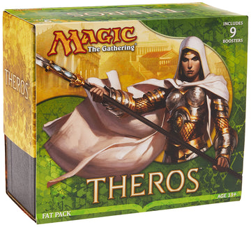 Magic The Gathering - Theros - Sealed Fat Pack (9 Booster Packs & More)