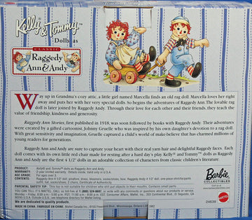 Barbie Raggedy Ann & Andy Tommy & Kelly Storybook Collectibles