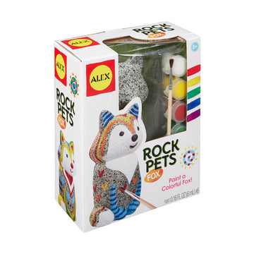 Alex Craft Rock Pets Fox Kids Art and Craft Activity
