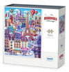 Boardwalk Paris 1000 Piece Jigsaw Puzzle Fun France Landmarks Puzzles with Premium Box, Gift for Adults and Family 19"x26"