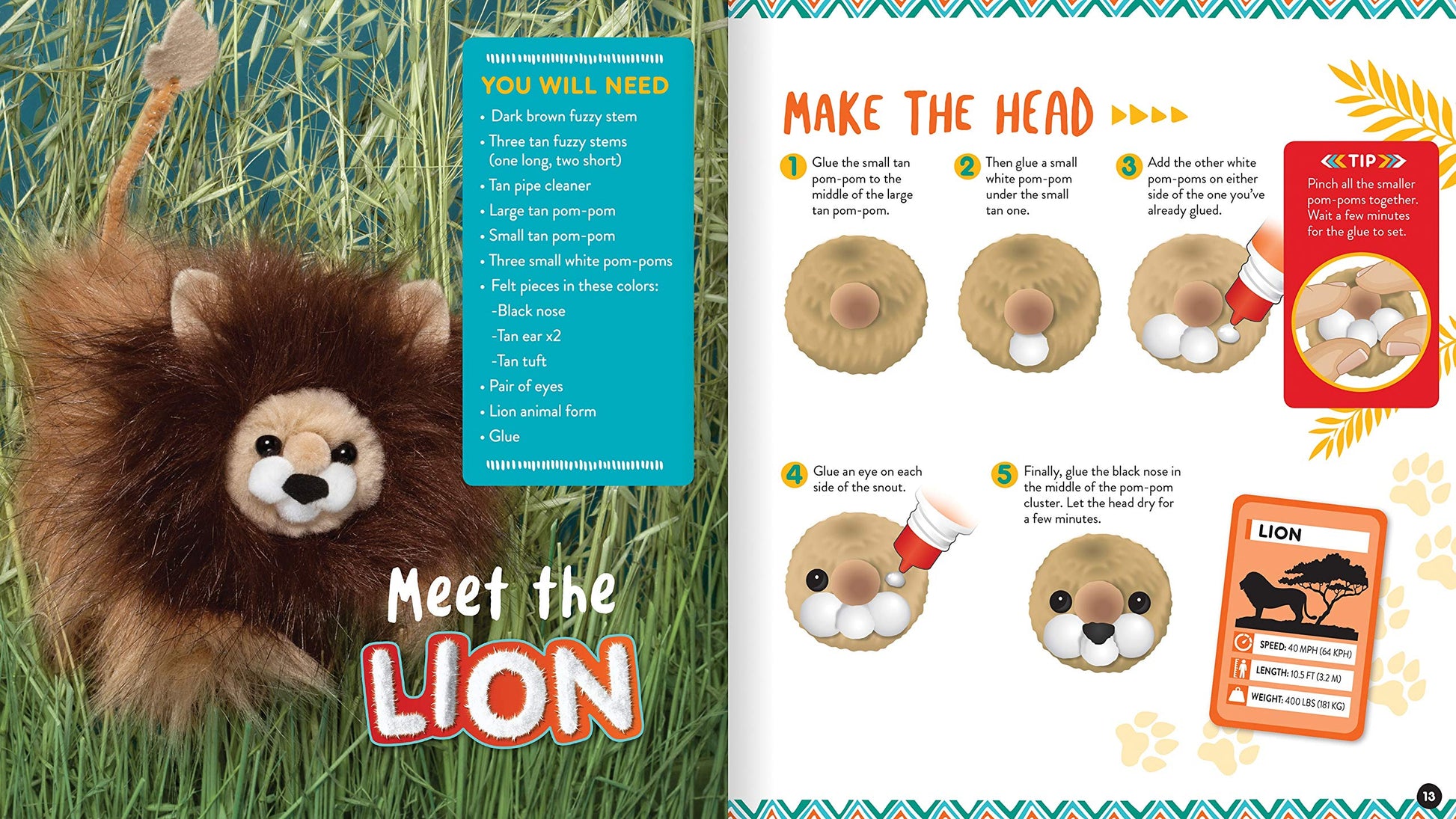 Make Your Own Fuzzimals (Klutz Craft Kit)