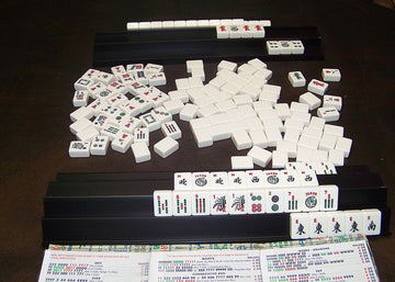 Siamese MAH JONGG Racks -4 Black