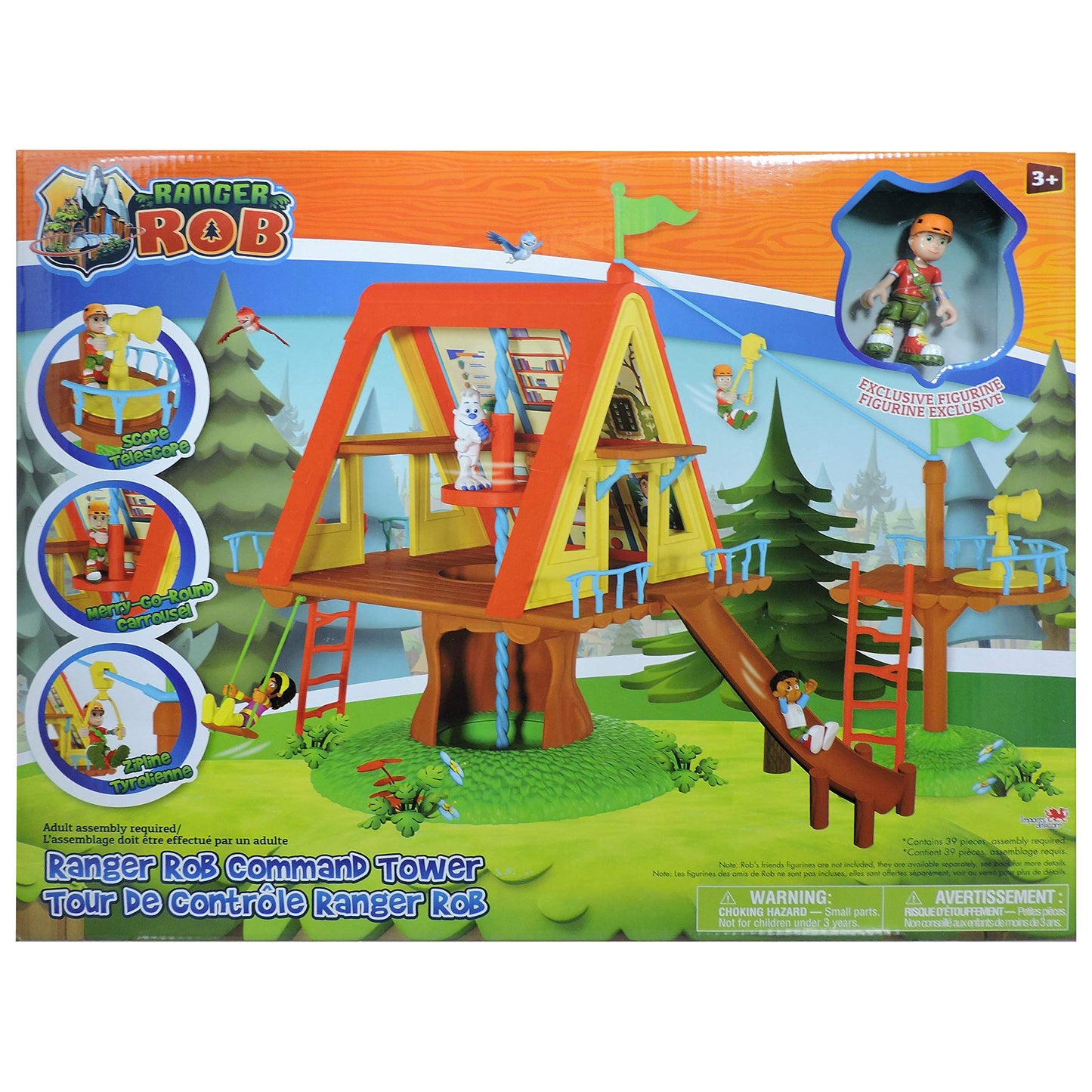 Ranger Rob Command Tower Playset