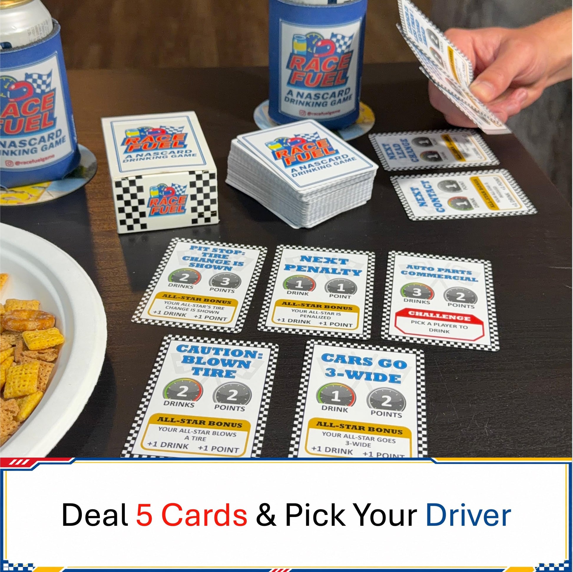 Race Fuel - Live Race Day Card Game for Racing Fans & Watch Parties