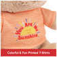 GUND Sustainably Soft “You are My Sunshine” 12" Bear with T-Shirt, Ages 0+
