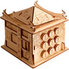 ESC WELT House of Dragon Puzzle Box - 3D Escape Game Money Box - Brain Teaser Puzzle for Adults & Teens - Wooden Escape Room - Mind Puzzle Game