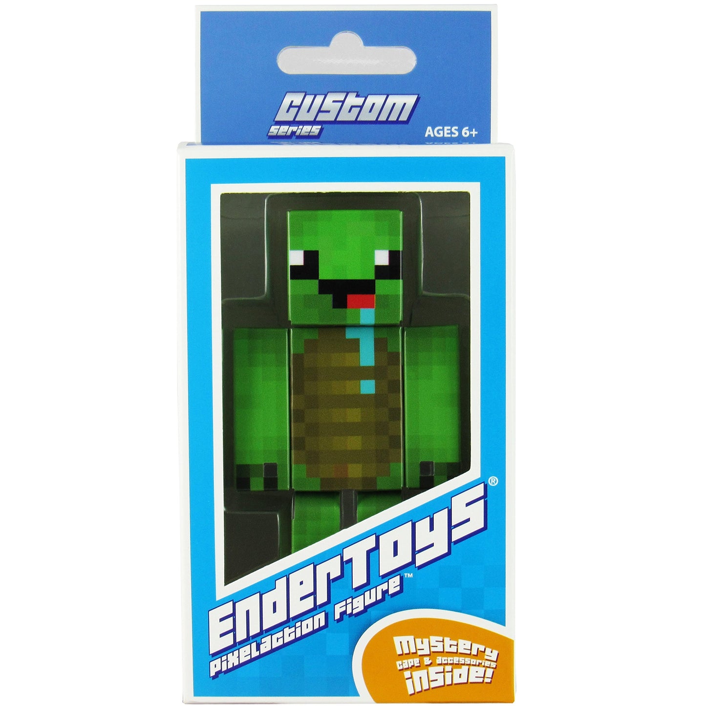 EnderToys Derpy Turtle Action Figure - 4 Inches Tall