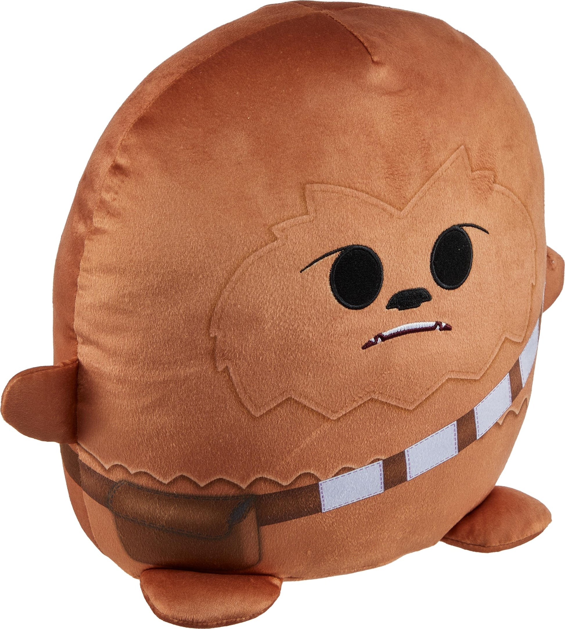 Mattel Star Wars Cuutopia Plush Figure, 10-inch Chewbacca Soft Rounded Pillow Doll, Collectible Toy Inspired by the Wookiee Character