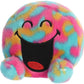 Aurora® Colorful SmileyWorld® Palm Pals™ Silly Stuffed Animal - Eye-Catching Designs - Whimsical Cuteness - Rainbow 5 Inches